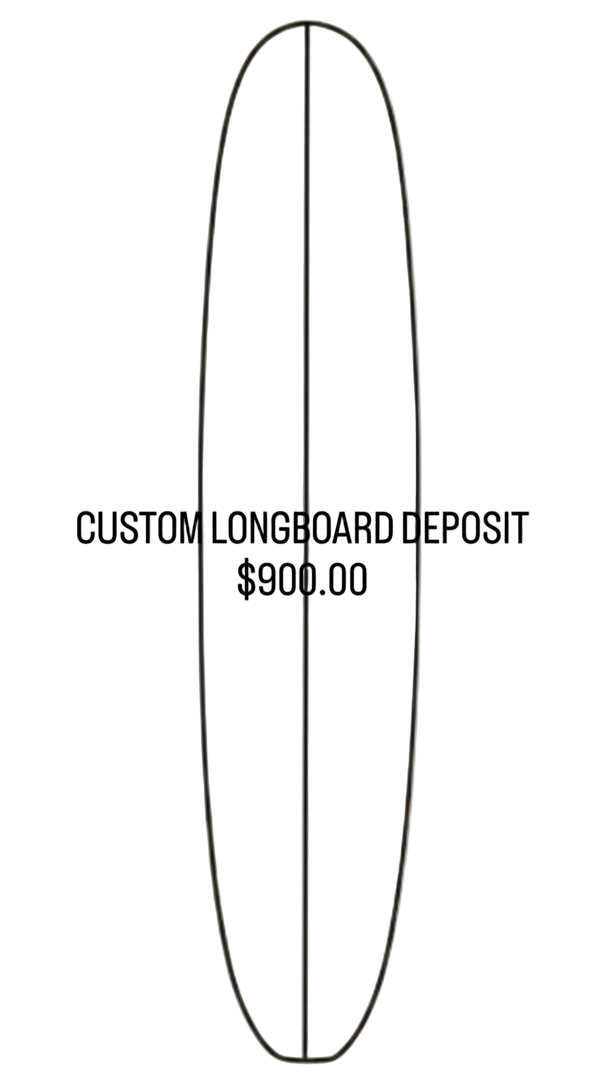 Custom Longboard Deposit