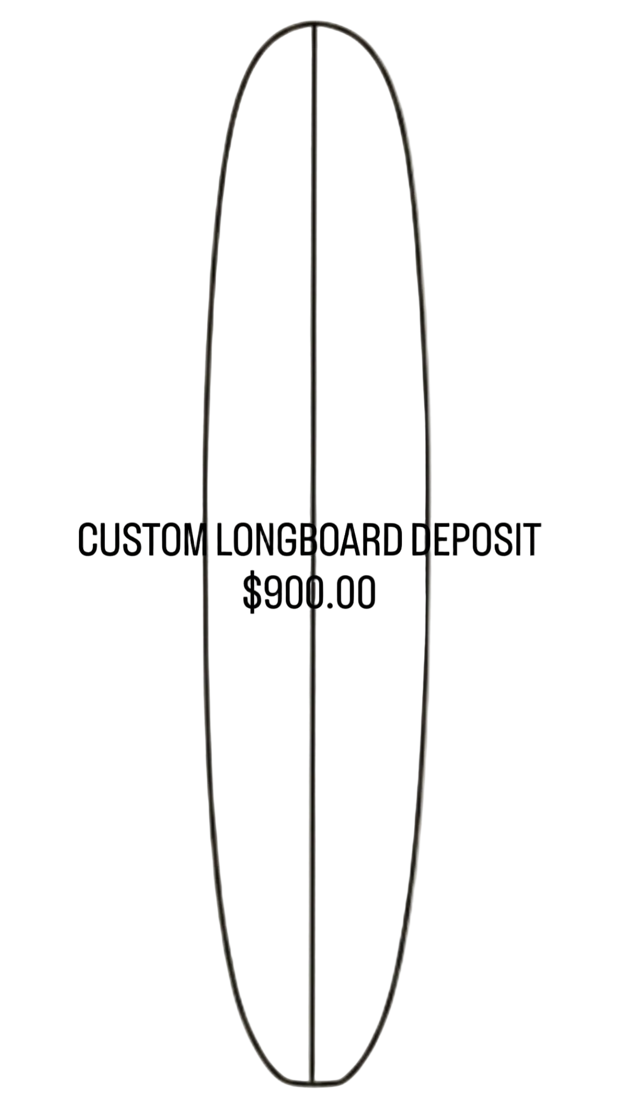 Custom Longboard Deposit